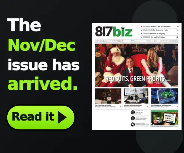 Read the November and December 2026 issue of 817 Biz