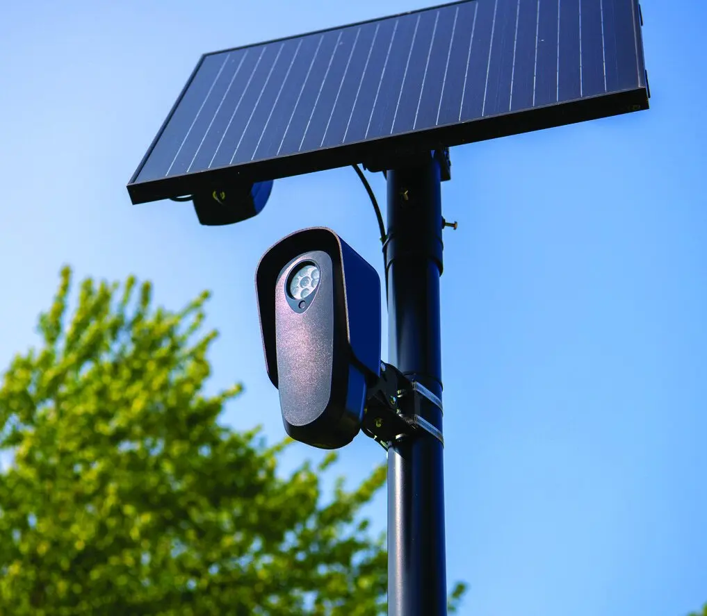 A Flock safety camera.